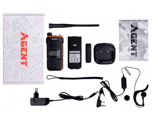 Agent AR-UV10 радіостанція 136-174 МГц / 400-520 МГц