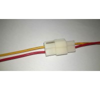 Роз'єм живлення для радіостанцій автомобільний 2-х контактний (пара)