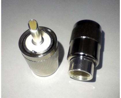 UHF male роз'єм під кабель RG8 (висока якість)