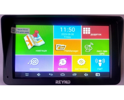 REYND A725 GNSS GPS навігатор автомобільний