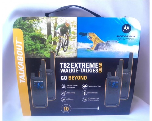 Motorola TALKABOUT T82 EXTREME QUAD радіопереговорний пристрій walkie-talkie 
