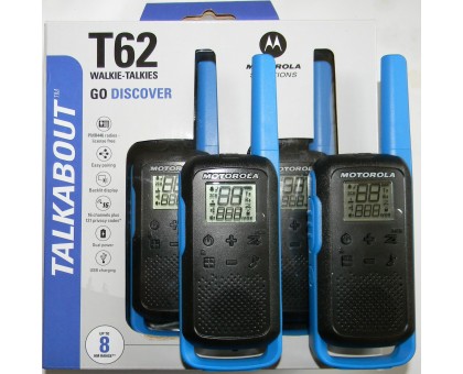 Motorola TALKABOUT T62 радіопереговорний пристрій walkie-talkie (пара)