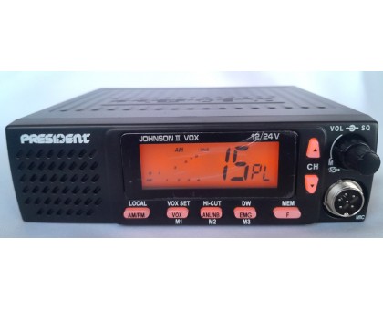 President Johnson II VOX радіостанція 27 МГц