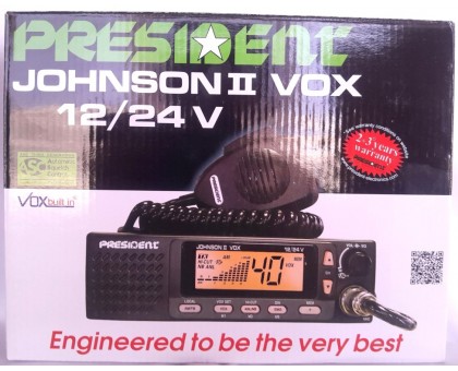 President Johnson II VOX радіостанція 27 МГц